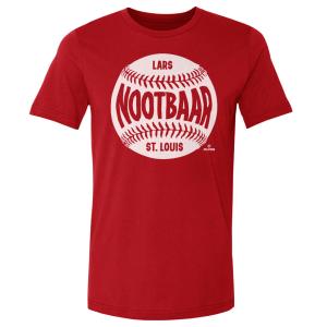 MLB ラーズ・ヌートバー カージナルス Tシャツ St. Louis Baseball T-Shirt 500Level レッド 23wbsf｜mlbshop