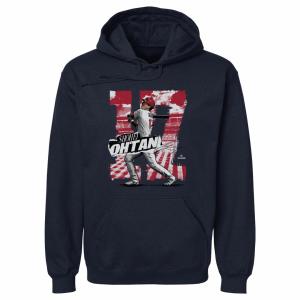 MLB 大谷翔平 エンゼルス パーカー Rough  Hoodie 23wbsf 500Level ネイビー｜mlbshop