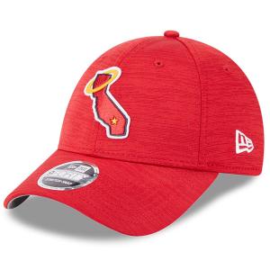 MLB エンゼルス キャップ 2023 クラブハウス Clubhouse 9FORTY スナップバック ニューエラ/New Era レッド｜mlbshop