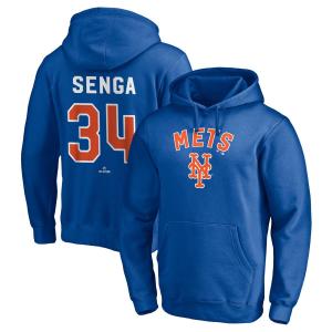 MLB 千賀滉大 メッツ パーカー ネーム＆ナンバー Pullover Hoodie Fanatics ロイヤル｜mlbshop