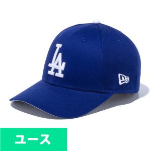 MLB ドジャース キャップ YOUTH ユース 9FORTY Basic Cap ニューエラ/New Era ロイヤル｜mlbshop