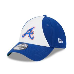 MLB ブレーブス キャップ 2023 シティーコネクト 39THIRTY Flex Fit Hat ニューエラ/New Era ホワイト/ロイヤル｜mlbshop