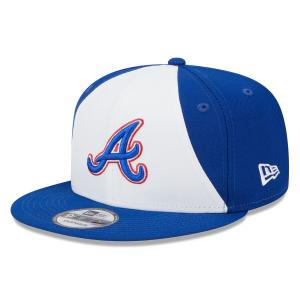 MLB ブレーブス キャップ 2023 シティーコネクト 9FIFTY Snapback Adjustable Hat ニューエラ/New Era ホワイト/ロイヤル｜mlbshop