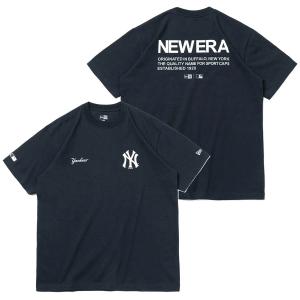 MLB ヤンキース Tシャツ SS Cotton T-Shirt ニューエラ/New Era ネイビー｜mlbshop