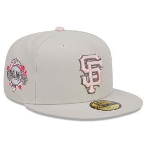 MLB サンフランシスコ・ジャイアンツ キャップ 2023 母の日 Mother's Day On-Field 59FIFTY Fitted Hat ニューエラ/New Era ストーン｜mlbshop