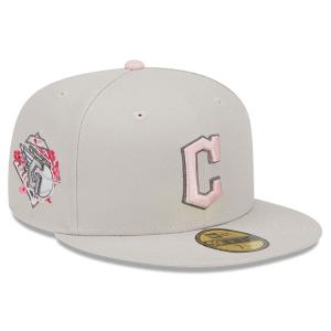 MLB ガーディアンズ キャップ 2023 母の日 Mother's Day On-Field 59FIFTY Fitted Hat ニューエラ/New Era ストーン｜mlbshop