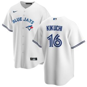 MLB 菊池雄星 ブルージェイズ ユニフォーム Replica Jersey ナイキ/Nike ホワイト (ホーム)｜mlbshop