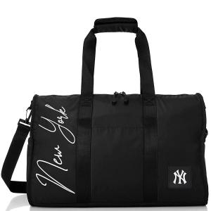 MLB ヤンキース ボストンバッグ バッグ CURSIVE Bostonbag イーカム/E-come ブラック｜mlbshop