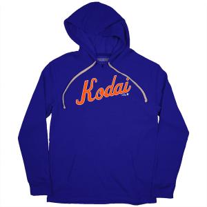 【海外限定版】MLB 千賀滉大 メッツ パーカー NEW YORK TEXT Hoodie BreakingT ロイヤル｜mlbshop