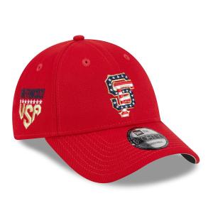 MLB サンフランシスコ・ジャイアンツ キャップ 2023 独立記念日 4th of July 9FORTY アジャスタブル ニューエラ/New Era レッド｜mlbshop