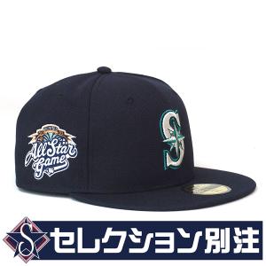 MLB マリナーズ キャップ 【セレクション別注 51個限定】 オールスターゲーム2002 Milwaukee 59FIFTY  ニューエラ/New Era ネイビー｜mlbshop