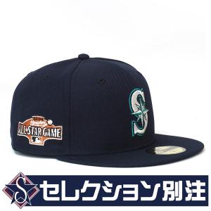 MLB マリナーズ キャップ 【セレクション別注 51個限定】 オールスターゲーム2004 Houston 59FIFTY  ニューエラ/New Era ネイビー｜mlbshop