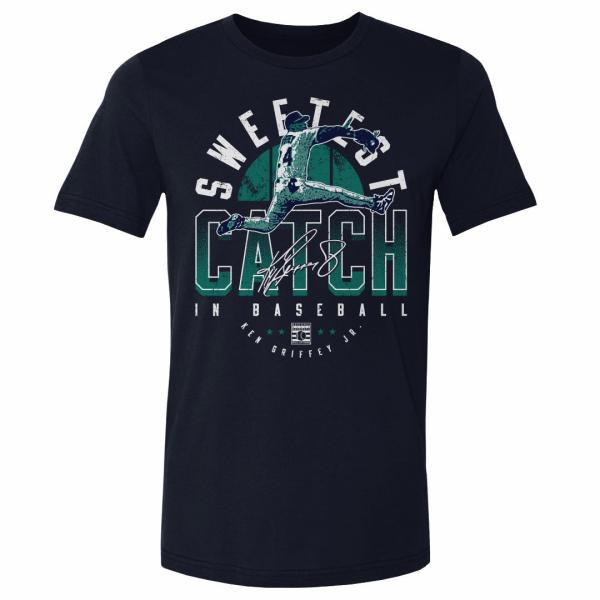 MLB ケン・グリフィー・ジュニア マリナーズ Tシャツ Seattle Sweetest Catc...