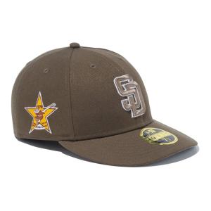 MLB パドレス キャップ ロープロファイル 5950 サイドパッチ Cap ニューエラ/New Era モスグリーン