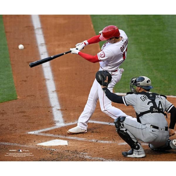 MLB 大谷翔平 エンゼルス Unsigned Home Run フォトグラフ Fanatics A...