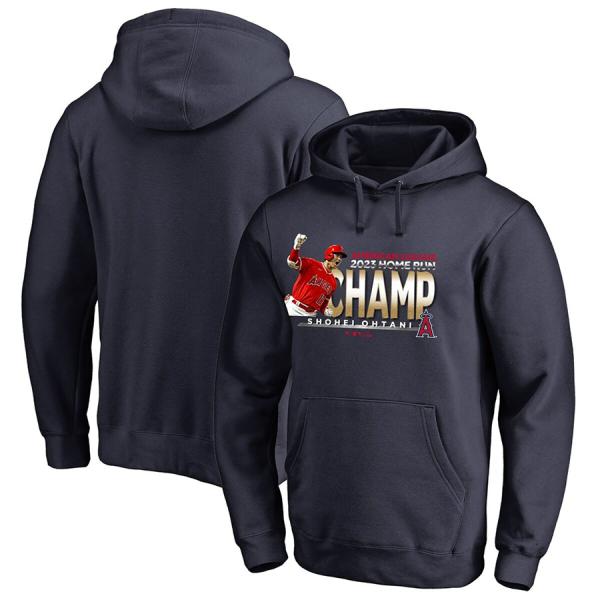 MLB 大谷翔平 エンゼルス パーカー 2023 AL HR Champion Hoodie アメリ...