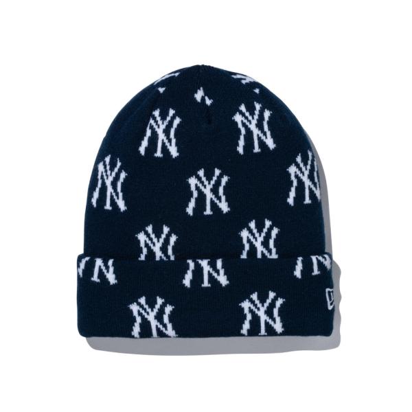 MLB ヤンキース ニットキャップ Basic Cuff Mono Knit ニューエラ/New E...