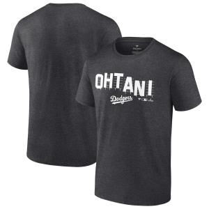 MLB 大谷翔平 ドジャース Tシャツ Player T-Shirt Fanatics Branded グレー｜mlbshop