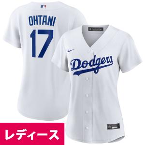 MLB 大谷翔平 ドジャース ユニフォーム Women's レディース Home Replica Player Jersey レプリカ ナイキ/Nike ホワイト｜mlbshop