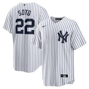 MLB フアン・ソト ヤンキース ユニフォーム レプリカ Player Jersey ナイキ/Nike ホワイト｜mlbshop