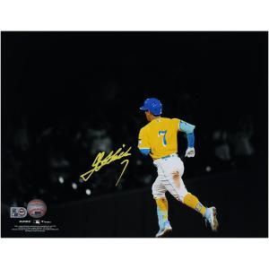 MLB 吉田正尚 レッドソックス 直筆サイン Autographed Fanatics Authentic 11 x 14 Running Spotlight Photograph Fanatics｜mlbshop