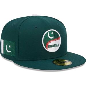 WBC パキスタン代表 キャップ 2023 World Baseball Classic 59FIFTY Cap ニューエラ/New Era グリーン｜mlbshop