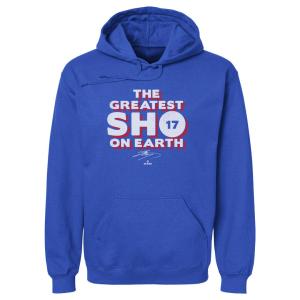 MLB 大谷翔平 ドジャース パーカー Los Angeles D The Greatest Sho WHT 500Level ロイヤルブルー｜mlbshop