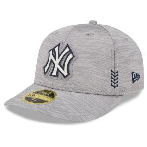 MLB ヤンキース キャップ 2024 クラブハウス Clubhouse ロープロファイル 59FIFTY ニューエラ/New Era グレー｜mlbshop