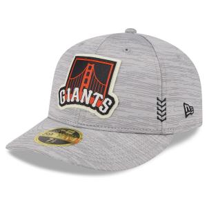 MLB サンフランシスコ・ジャイアンツ キャップ 2024 クラブハウス Clubhouse ロープロファイル 59FIFTY ニューエラ/New Era グレー｜mlbshop