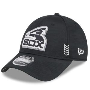 MLB ホワイトソックス キャップ 2024 クラブハウス Clubhouse 9FORTY アジャスタブル ニューエラ/New Era ブラック｜mlbshop