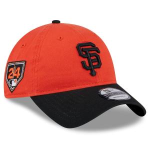 MLB SFジャイアンツ キャップ/帽子 2024 スプリングトレーニング 9TWENTY Adjustable Hat ニューエラ/New Era オレンジ ブラック｜mlbshop