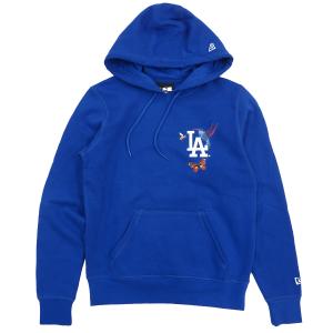 MLB ドジャース パーカー Los Angels Bird Butterfly Hoodie ニューエラ/New Era ロイヤル｜mlbshop