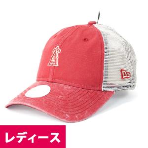 MLB エンゼルス キャップ レディース Micro 9TWENTY Hat ニューエラ/New Era ピンク｜mlbshop