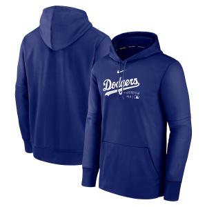 MLB ドジャース パーカー 2024 選手着用モデル オーセンティック Practice Hoodie ナイキ/Nike ロイヤル｜mlbshop