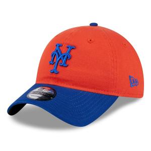 MLB メッツ キャップ 2024 スプリングトレーニング 9TWENTY Adjustable Hat 【サイドパッチ無し】  New Era  オレンジ ロイヤル｜mlbshop