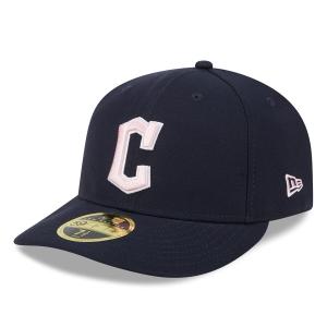 MLB ガーディアンズ キャップ 2024 母の日 Mother's Day Low Profile 59FIFTY Fitted Hat ニューエラ/New Era ネイビー｜mlbshop