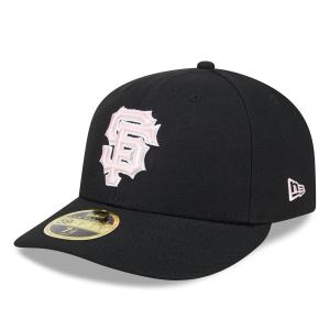 MLB サンフランシスコ・ジャイアンツ キャップ 2024 母の日 Mother's Day Low Profile 59FIFTY Fitted Hat ニューエラ/New Era ブラック｜mlbshop