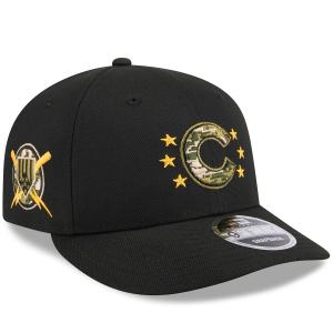 MLB カブス キャップ 【海外版】 2024 アームドフォースデー Low Profile 9FIFTY  Hat ニューエラ/New Era ブラック｜mlbshop