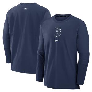 MLB レッドソックス ジャケット オーセンティックコレクション AC Pullover Jacket ナイキ/Nike ネイビー｜mlbshop