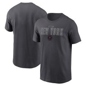 MLB メッツ Tシャツ 2024 シティーコネクト T-Shirt ナイキ/Nike チャコール｜mlbshop