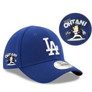 MLB 大谷翔平 ドジャース キャップ 【海外限定】ピッチングパッチ 39THIRTY Flex Hat ニューエラ/New Era ロイヤル｜mlbshop