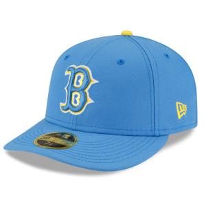 MLB レッドソックス キャップ シティーコネクト 59FIFTY LP ロープロファイル ニューエラ/New Era ライトブルー｜mlbshop