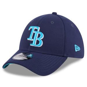 MLB タンパベイ・レイズ キャップ 【海外版】 2024 Father's Day 父の日 39THIRTY Flex Hat ニューエラ/New Era ネイビー｜mlbshop