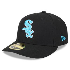 MLB ホワイトソックス キャップ 【海外版】 2024 Father's Day 父の日 Low Profile 59FIFTY Fitted Hat ニューエラ/New Era ブラック｜mlbshop