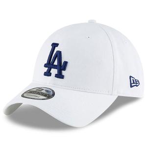 MLB ドジャース キャップ 【海外版】 Core Classic 9TWENTY Adjustable Hat ニューエラ/New Era ホワイト｜mlbshop