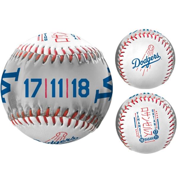 MLB 大谷翔平 山本由伸 佐々木朗希 ドジャース ボール 【現地買付】2025 Japanese ...