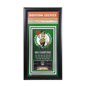 NBA セルティックス フォト ファイル/Photo File Framed Championship Banner - 14.5 x 27.5｜mlbshop