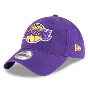 NBA レイカーズ キャップ/帽子 コア クラシック アジャスタブル ニューエラ/New Era パープル｜mlbshop