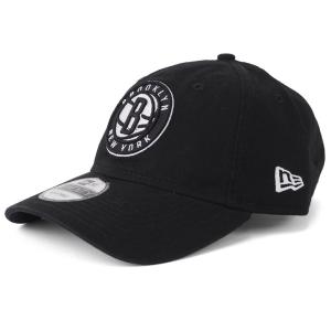 ネッツ キャップ/帽子 NBA 9TWENTY アジャスタブル ニューエラ/New Era ブラック｜mlbshop