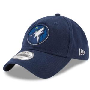 ティンバーウルブズ キャップ/帽子 NBA 9TWENTY アジャスタブル ニューエラ/New Era ネイビー｜mlbshop